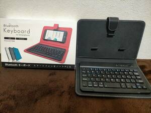 【送料無料】【非売品】【未使用新品】 Bluetooth Keyboard キーボード for smartphone iOS Android 黒色