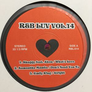 【全曲初アナログ化】R&B Luv Vol.14/ Samantha Mumba Don