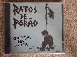 RATOS DE PORAO / Crucificados Pelo Sistema CD ARMAGEDOM LOBOTOMIA OLHO SECO GISM PUNK HARDCORE CRUST パンクハードコアクラスト