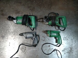 電動工具セット ドリル セット makita マキタ HITACHI 日立 ジャンク