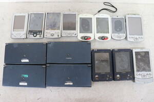 Y08/889 Casio CASSIOPEIA PA-2000/Digiwalker mio P350/東芝 e550c 等 PDA 15点 セット 動作未確認 現状品