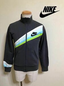 NIKE ナイキ ジャージ トラックトップ ジャケット トップス サイズS 長袖 165/84A チャコールグレー