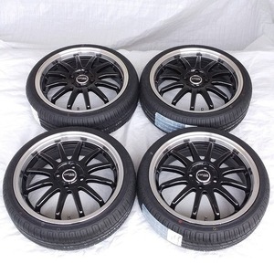 新品 16インチ 5.5J 4-100 タイヤ付4本SET 165/40R16 NBOX タント スペーシア ルークス ワゴンR ムーヴ アルト デイズ(W2312-2NE)