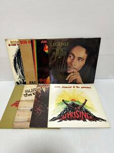 ◇A004◇ LP レコード Bob Marley ボブ・マーリー 8枚まとめて 国内盤 ドイツ盤 US盤 Legend / BURNIN The Wailers 他