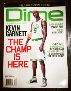 2008 NOV DIME MAGAZINE #45 KEVIN GARNETT / ダイム 雑誌 ケビン ガーネット NBA Basketball, Jordan, Nike, Adidas, NBA