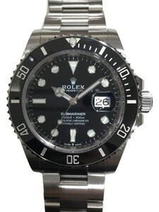 ROLEX◆サブマリーナ デイト/自動巻腕時計/126610LN/アナログ/BLK/SLV//