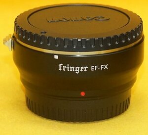 ★一発即決★fringer EF-FX★FR-FX10★キャノン EF(-S)マウント用レンズ → FUJIFILM Xマウント機に★AF対応★最新ファームウェアに更新済