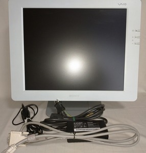 SONY VAIO 17インチ液晶モニター PCVD-17SD1 TFT LCD DIGITAL DISPLAY (動作品)