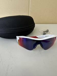 OAKLEY オークリー サングラス RADARLOCK レーダーロックパス　OO9206-10 スポーツサングラス　ミラーレンズ　保管品【7100】