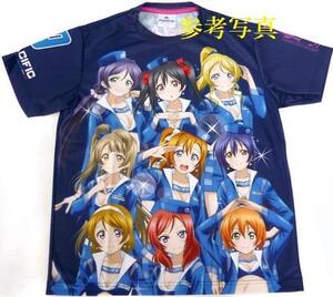 ラブライブ μ’s×PACIFIC RACING 2015 フルグラフィック Tシャツ 個人スポンサー特典 Aqours(高坂穂乃果 矢澤にこ 南ことり)非売品 新品