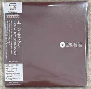 新品【国内盤紙ジャケ2SHM-CD】MOON SAFARI ムーン・サファリ BEST OF (2005-2013) MICP30183