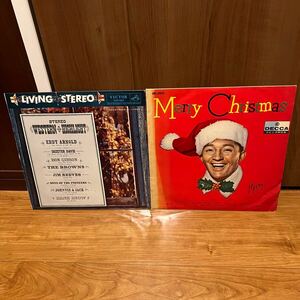 BING CROSBY ビングクロスビー メリークリスマス　ステレオウエスターンハイライト　いとしのクレメンタイン レコード