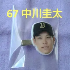 オリックス 中川圭太 前髪クリップ②