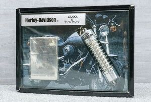 未使用 ハーレーダビッドソン ZIPPO ＆ オイルタンク キーホルダー 限定セット ジッポ Harley-Davidson