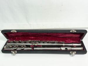 [ML13061-1]1円〜中古！YANAGISAWA フルート　ハードケース付き　 管楽器