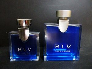 Y256△ブルガリ ブルー / プールオム / オードトワレ / 香水 / 30ml / 50ml // 計2点 // 残量多め / メンズ用 / 美品