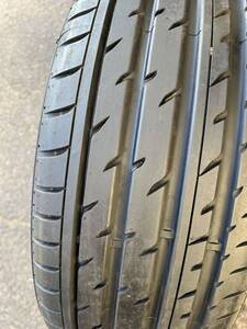 夏　中古　タイヤ　HAIDA 215/45R18 215/45ZR18 93W 2019年製　薄いイボ付き　　1本