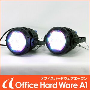 ライブギア LiZ4 2灯セット / 4色フルカラー LEDズームバーライト / プラダンケース付 【中古 動作品、一部訳あり】舞台 ステージ 照明 #S