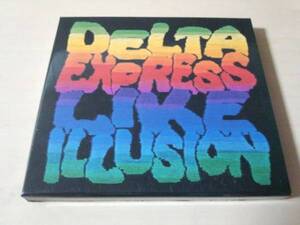 デリCD「DELTA EXPRESS LIKE ILLUSION」DELI初回盤●