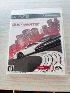 中古 PS3 ソフト need for speed MOST WANTED