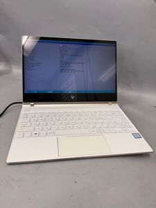 JXJK5311 HP Spectre laptop 13-af0xxx /Core i 7-8550U /メモリ:16G/SSD:無し/BIOS確認/画面ガラス割れ