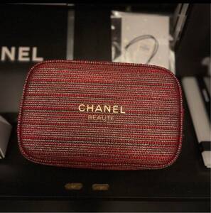 新品 CHANEL シャネル 2022 ホリデー クリスマス ポーチ ノベルティ 非売品