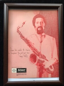 ☆ 1970年代 Selmer オリジナル広告 / ソニー・ロリンズ Sonny Rollins☆