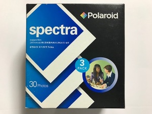 当時物 2004年 Polaroid ポラロイド スペクトラフィルム 10枚入 3パックセット 有効期限2009年4月 インスタントフィルム レトロ 希少