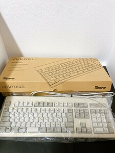 東プレ REALFORCE 108UH-S (SA010S)静音タイプ　キーボード