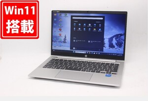 充放電回数3回 NVMe 新品256GB-SSD 美品 13.3型 HP ProBook 430 G8 Windows11 第11世代 i5-1135G7 16GB カメラ 無線 Office付 管:1819m