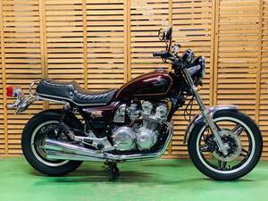 ホンダ★CB750カスタム★１５３７７㎞★初年度１９８１年★茶色★予備検査可能★千葉県より★全国配送可能★（ユーチューブ動画有り）