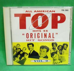 CD　ALL AMERICAN TOP HITS 25 VOL.2　P33L 20051　中古