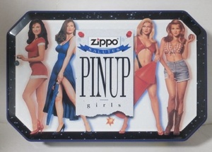 未使用 缶ケース入 4個セット 1996 ZIPPO PINUP GIRLS 90s Vintage ピンナップガールズ Pin-Up Girl デッドストック