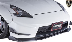 【M’s】日産 Z34 フェアレディZ 370Z (2008y-2020y) AIMGAIN GT フロントバンパー + アンダーリップ (タイプ1) エイムゲイン ロェン