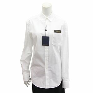 ルイヴィトン メンズトップス オクスフォード DNAシャツ シガレットポケット 1A5VJJ ホワイト コットン100％