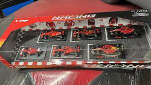 新品未使用最安値！1/43Buragoブラーゴ フェラーリ F10 SF71H SF90 SF1000 F1-75 アロンソライコネンベッテルルクレールサインツ6台SET