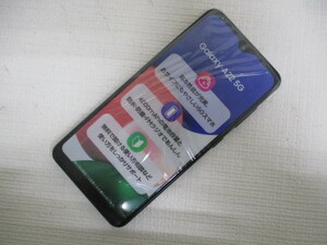 ∮ 165　モック NTT docomo Galaxy A22 5G SC-56C ドコモ ギャラクシー ブラック 検：スマホ 携帯 サンプル オブジェ モック