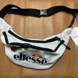 エレッセ ellesse ショルダーバッグ 未使用 ウエストポーチ BAG 鞄 白 ホワイト