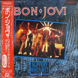 B00191903/LD/ボン・ジョヴィ「Slippery When Wet The Videos」