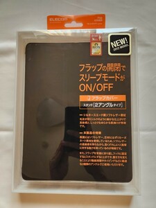 エレコム ELECOM TB-A12PVFRBK iPad 2012用フラップカバー（ブラック）iPad2/iPad 2012対応 ソフトレザーカバー ケース