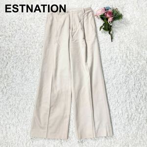 ESTNATION エストネーション パンツ 36 S ウール レディース B22413-131