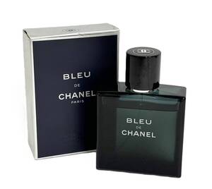 CHANEL／シャネル／BLEU DE CHANEL／ブルー ドゥ シャネル／オードゥ トワレット／香水／50ml／残量 約8割程度／現状品