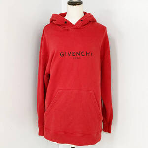 GIVENCHY ジバンシー パーカー レッド/赤 #XS