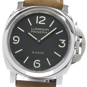 パネライ PANERAI PAM00560 ルミノールベース 8DAYS アッチャイオ 手巻き メンズ 美品 _820999