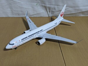 現状品/日本トランスオーシャン航空 ボーイング 737-800 うちなーの翼 ユニセフ JAL JTA/飛行機 旅客機 模型