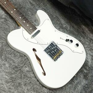 Fender Made in Japan Limited Telecaster Thinline RW Kusumi White