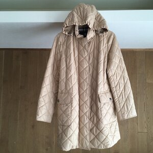 即決 美品 BURBERRY LONDON バーバリーロンドン チェック　　キルティング　コート９号TM