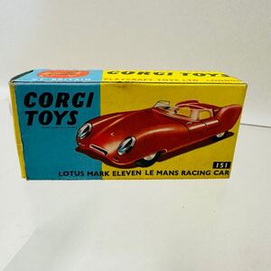 CORGI TOYS No.151 1/43 LOTUS MARK ELEVEN LE MANS RACING CAR