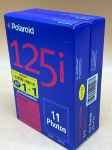 L405〔未使用保管品〕ポラロイド　Polaroid　125i　11photos フィルム　１１枚撮り×２本　期限切れ2007/年6月