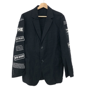 ◆Yohji Yamamoto Pour Homme ヨウジヤマモトプールオム×レディメイド ジャケット 2◆HD-J08-002 ブラック メンズ I-RM 2Button 17SS